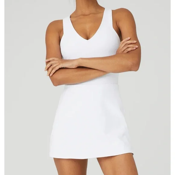 ALO Yoga | Dresses | Alo Dress With Attached Shorts | Poshmark